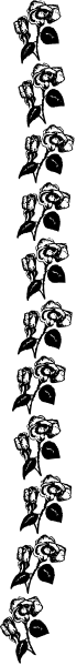 The image shows a sequence of black and white photos with varying subjects: there is an abstract design at top left; below it appears to be a series of images featuring what looks like a person's face in different poses, expressions, and lighting conditions from frontal views on the right side downwards.
