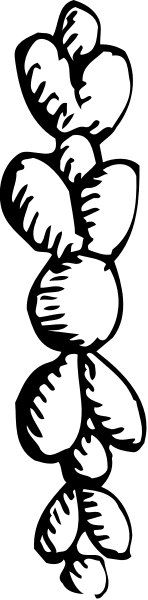 The image shows a black and white silhouette of two hands with fingers spread apart against a light background on the left side, transitioning to an abstract pattern resembling leaves in shades of gray on the right side.