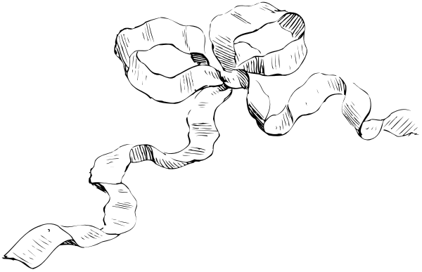 The black and white photo shows a person's face with their eyes closed against an indistinct background; it is stylized in clip-art form without any additional context provided by other elements within the image itself.