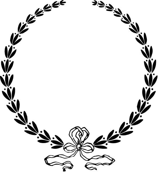The black background features a white silhouette of an elephant with its trunk raised to touch what appears to be leaves on top of it's head.