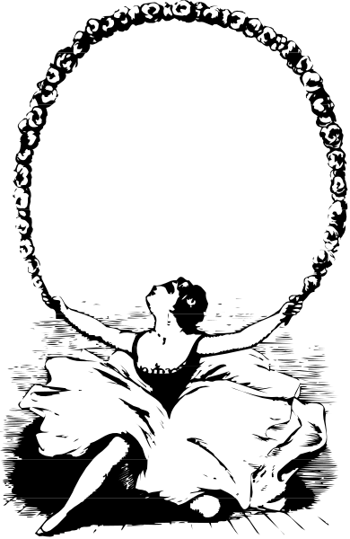The black and white photo shows a person playing an instrument with their hands on it while standing against what appears to be a dark background that could represent darkness in general.