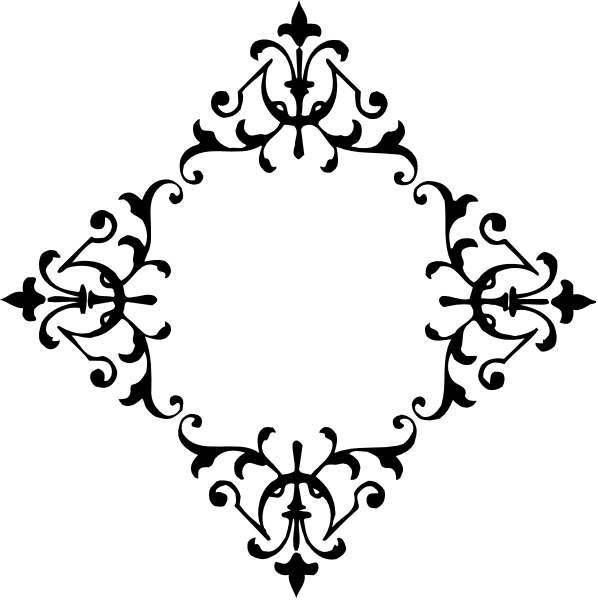 The image shows a black background with white dots arranged to form an octagon shape at its center.
