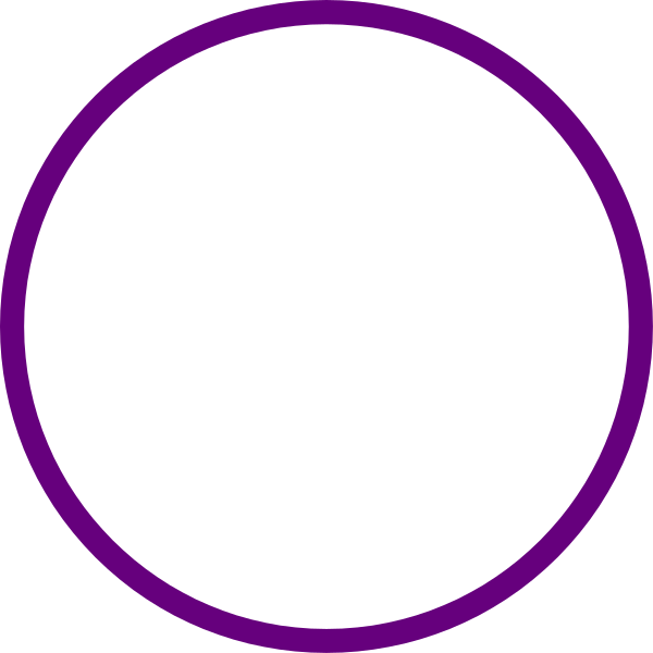 The image shows two overlapping circles with a blank space between them on what appears to be an abstract background.