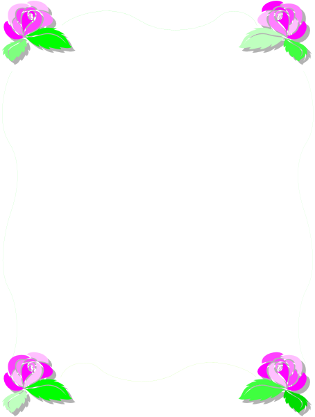 The image shows a black background with white text that reads "Welcome to my website" at the top left corner of an oval frame outlined in pink. Inside this frame is another smaller rectangle containing more text, which appears to be placeholder content commonly used as filler for design mockups or templates: "Lorem ipsum dolor sit amet, consectetur adipiscing elit." Below the main rectangular area with white background and black border are two pink flowers on either side. The overall style of this image is simple yet decorative, resembling a digital