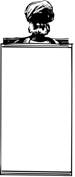 The image shows a pixelated representation of an object with two distinct sections: on top is what appears to be a black-and-white photo within another frame that has been altered for some reason; below it, there's a white rectangle which seems out of place and doesn't fit the context.