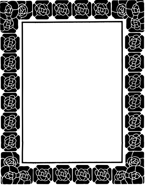 The image shows a black square with white lines on it against an orange background.