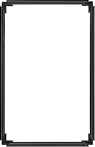 The image shows a simple black and white graphic of an open book with blank pages inside it against a plain background.