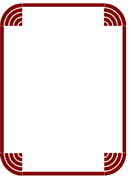 The image shows a red track with white lane markings on it against a black background.