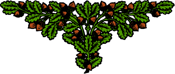 The image shows a decorative border with an intricate floral pattern featuring red flowers on green leaves against a dark background; it appears to be digitally created artwork rather than photographic imagery.
