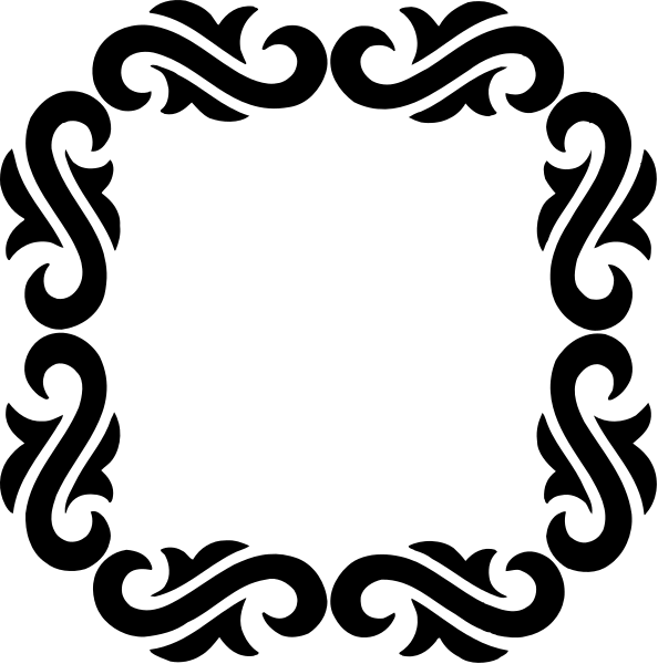 The image shows a black background with two white lines intersecting at an angle near each other on the left side of the frame; there is no additional content to provide more details about objects, people, animals, actions, and setting in this clip-art style illustration.