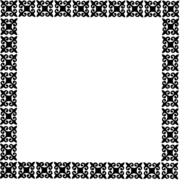 The image shows a black background with white dots scattered across it; there is no discernible content to provide details about any other elements in this clip-art representation of space.