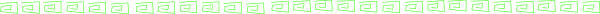 The image shows a gray background with green text that reads "hello world" displayed on multiple lines against it.