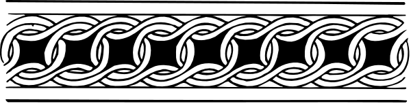 The image shows a chain with interlocking links against a grey background.