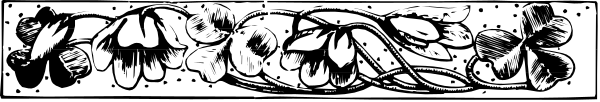 The image shows a black and white photo of an object with intricate details that resemble leaves on it; however, due to its small size in this clip-art format, specifics about objects, people, animals, actions, and setting cannot be confidently determined or described accurately without more information.