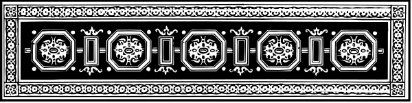 The image shows a decorative molding with intricate patterns on it against an off-white background.