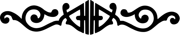 The image shows a gray background with two black rectangles on top of each other; there is no text present within this small clip-art image.