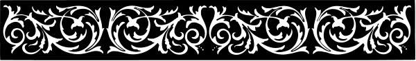 The image shows a decorative border with intricate patterns on it against a plain background.