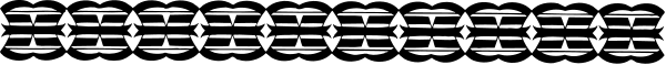 The image shows a black and white line drawing of musical notes on staff lines with no other discernible content present within this small clip-art frame.