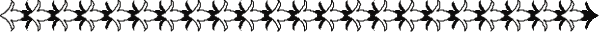 The image shows a line of black silhouettes that resemble birds flying across an empty gray background from left to right in sequence.