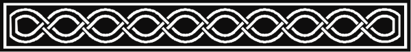 The image shows a black and white illustration of an abstract design with intricate patterns resembling swirls and lines that could be interpreted as decorative elements on fabric or wallpaper.