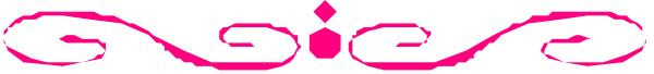 The image shows a pink decorative border with an intricate design on it against a grey background.