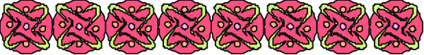 The image shows a pattern of pink flowers on a grey background with no other discernible elements present.
