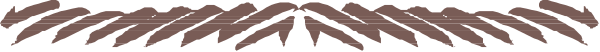 The image shows a simple line drawing of two trees with green leaves against an empty background.