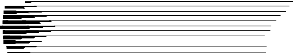 The image shows a black arrow pointing to an unseen destination on a gray background with no other discernible elements present in this small clip-art format.