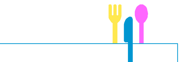 The image shows a row of four spoons with different designs on them placed next to each other against a gray background.