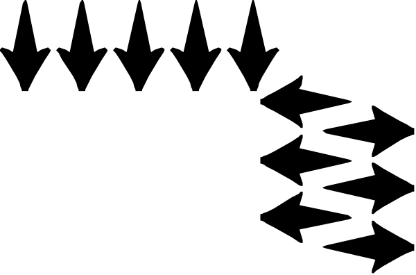 The image shows a black rectangle with white text inside it that reads "Welcome to my website."