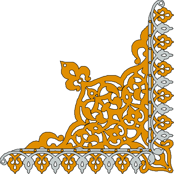 The image shows a decorative pattern with intricate designs resembling an oriental motif on what appears to be fabric or paper material.