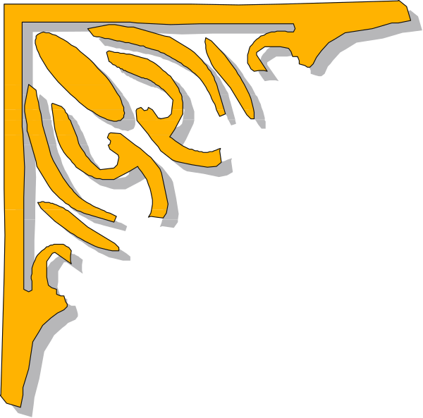 The logo of a sports team with stylized lettering resembling tiger stripes on an orange background.