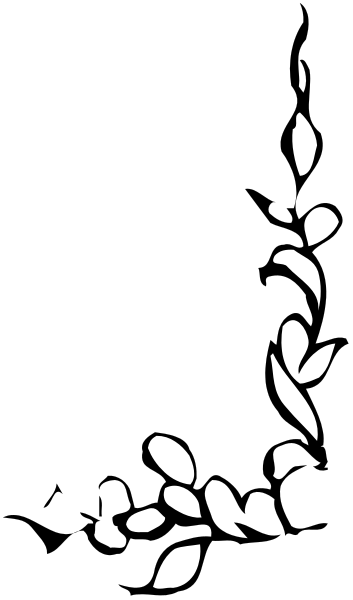 The image shows a black and white photo of an animal with spots on its body standing next to some leaves against a dark background.