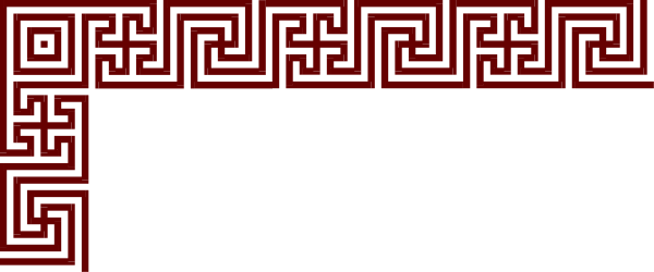 The image shows a red maze with white walls on each side of it against a grey background.