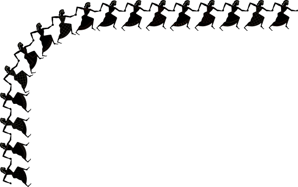 The image shows a black background with white text that reads "Welcome to our new website."