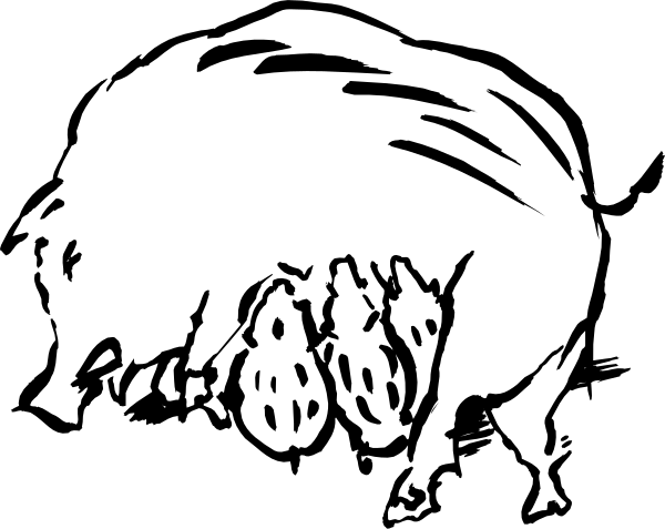 The image shows a black screen with white text that reads "Hello World!"
