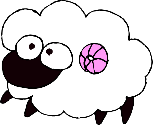The image shows a cartoon of two clouds with faces; each cloud has eyes that look surprised or shocked.