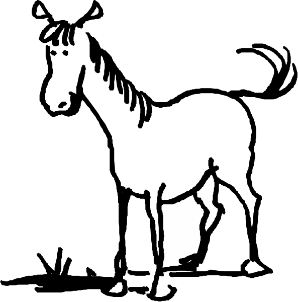 The black silhouette of a person standing with their back to us against an indistinct background.