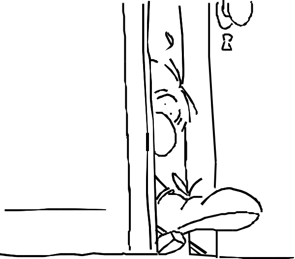 The image shows a black rectangle with white text inside it that reads "108765432."