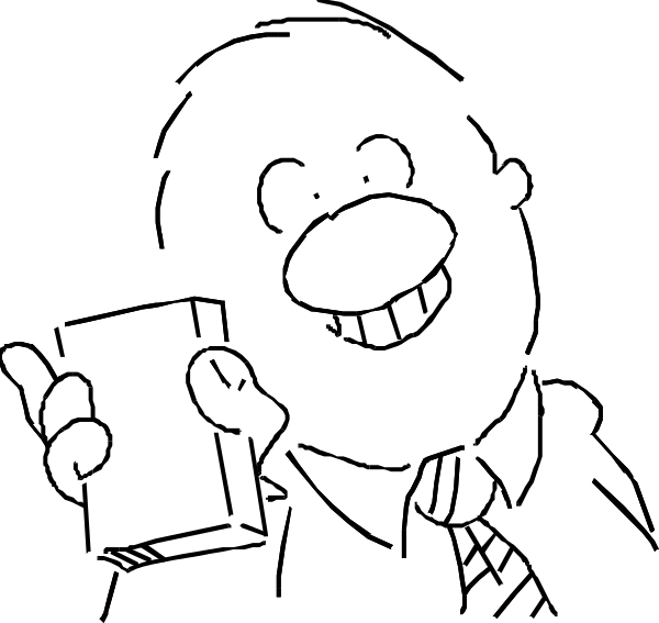The image shows a black square with white text inside it that reads "10".