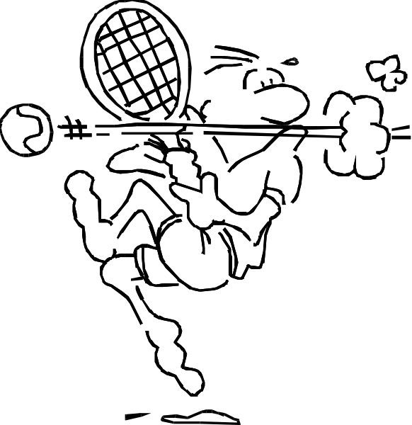 The black silhouette of a person standing against an indistinct background with no other discernible details visible due to low resolution.
