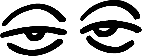 The image shows a black silhouette of an alligator with its mouth open against a gray background.