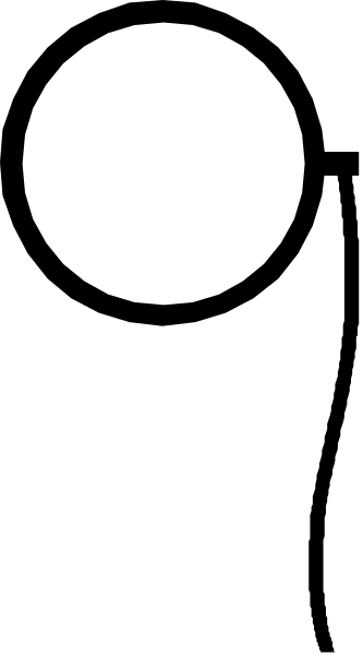 The image shows a black and white striped pattern with no discernible content within it.