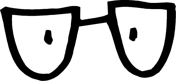 The image shows two cartoon eyes with a black background on either side of what appears to be an exclamation mark in between them.
