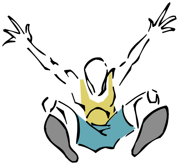 The image shows a black silhouette of an animal with wings on its back against a white background.