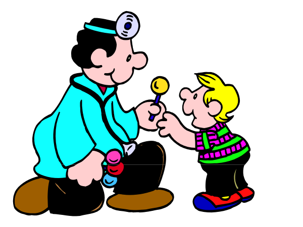 The black and white cartoon shows a man holding an apple to his mouth while another person is looking at him with interest from behind; both characters appear surprised by something off-screen.