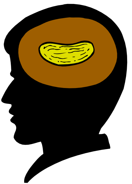 The image shows a simple cartoon of an egg with two halves on either side against a black background.