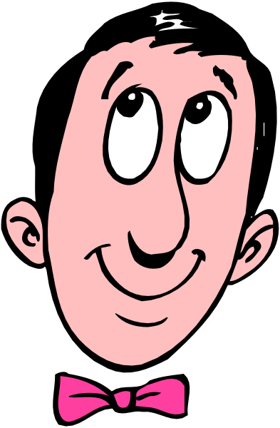 The image shows a cartoon of an animated character with exaggerated features such as large eyes and ears; it is set against a black background within which there's no additional context provided about objects, people, animals, actions, or setting beyond what has been described above.