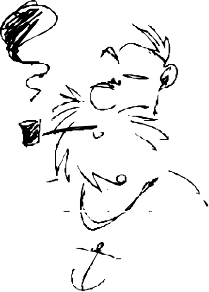 The black background of a smartphone screen with an abstract design on it.
