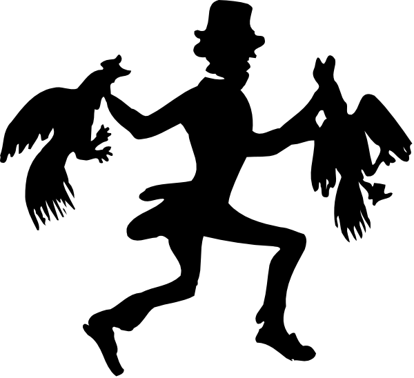 The image shows a black background with white dots scattered across it; there is no discernible content other than these abstract elements.